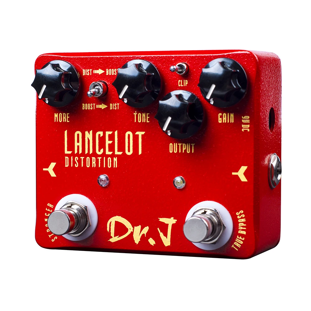 

JOYO Dr. J Series D59 LANCELOT DISORTION Гитарная педаль раннего 80-х Классический модированный усилитель 15 дБ Boost Более тональные варианты