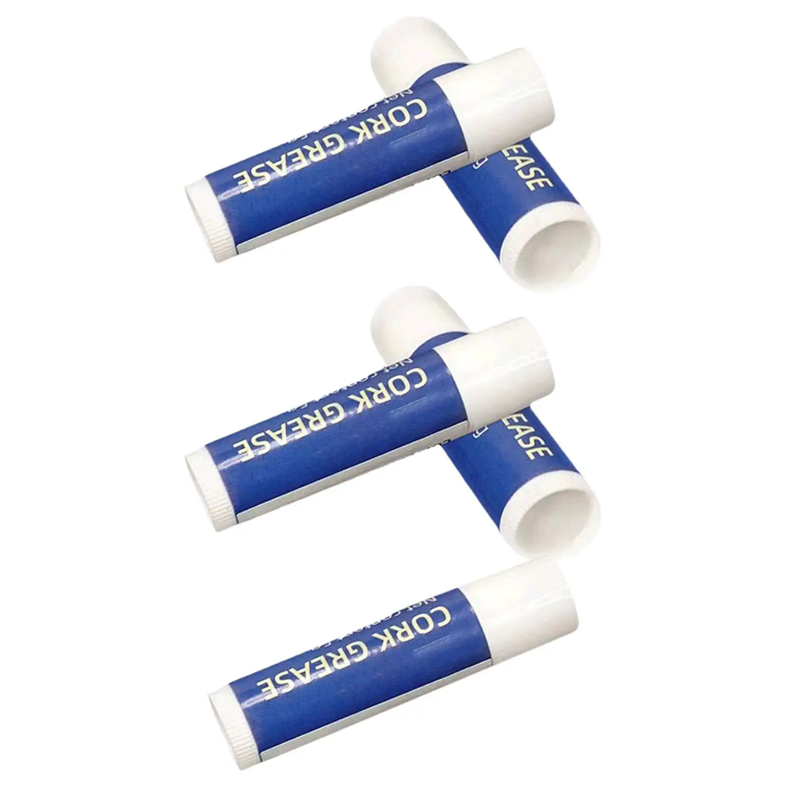 5 Pieces Saxophone Cork Grease Portable for Flute Brass Instruments Cleaning