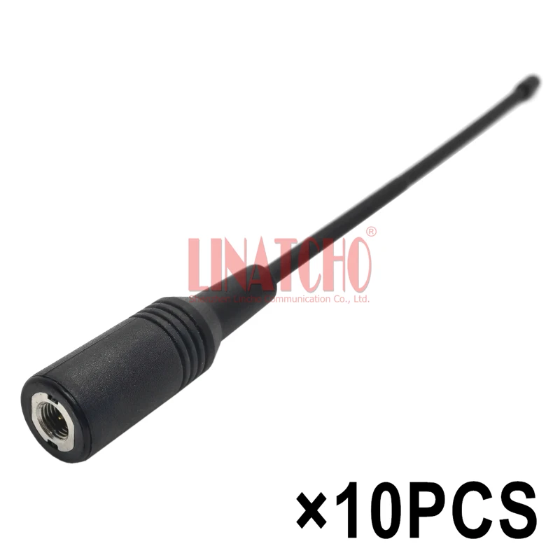 10PCS NA701 144 430MHz UHF VHF Dual Band Walkie Talkie Radio Antenna SMA Male Connector
