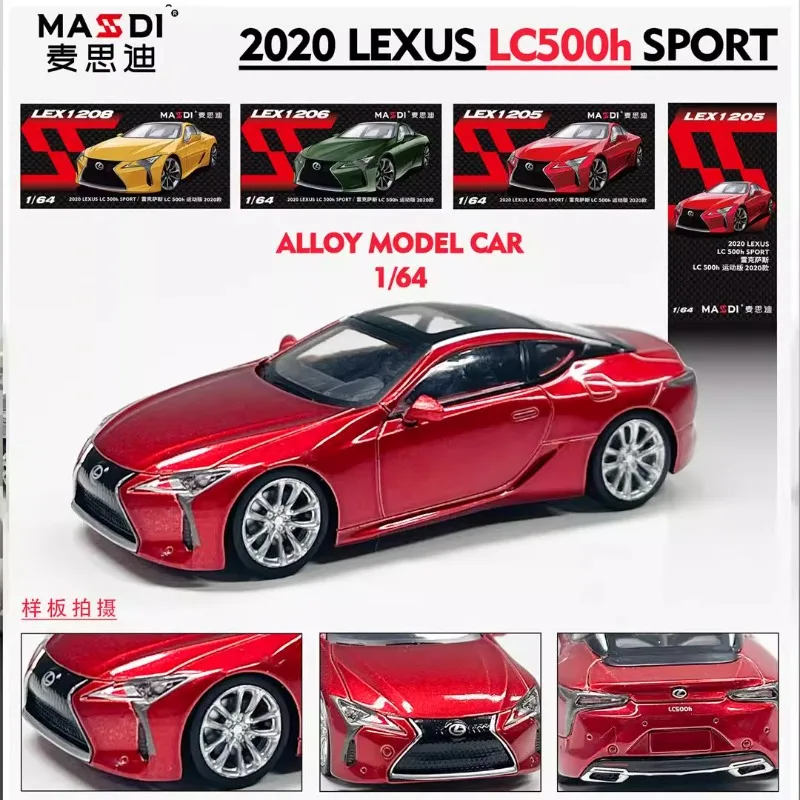 

In stock, MASDI 1:64 Lexus die-cast simulation alloy car model collection ornaments, children's toys, adult decorations.
