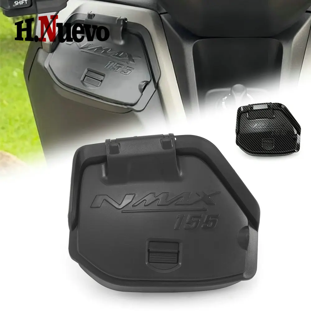 

Compaitible With Yamaha Nmax155 125 V3 Tool Box Storage Cover Volt Compartment Cover Side Pocket Cover Charger Waterproof