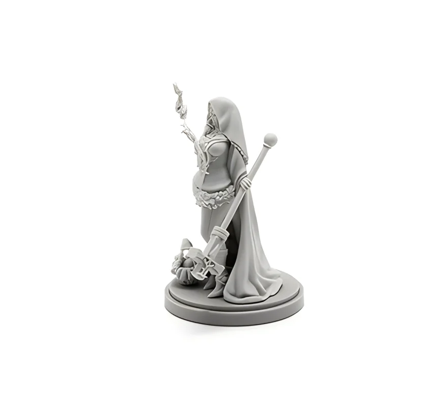 Kit de maquette en résine, royaume de la mort, prêtresse, 28404