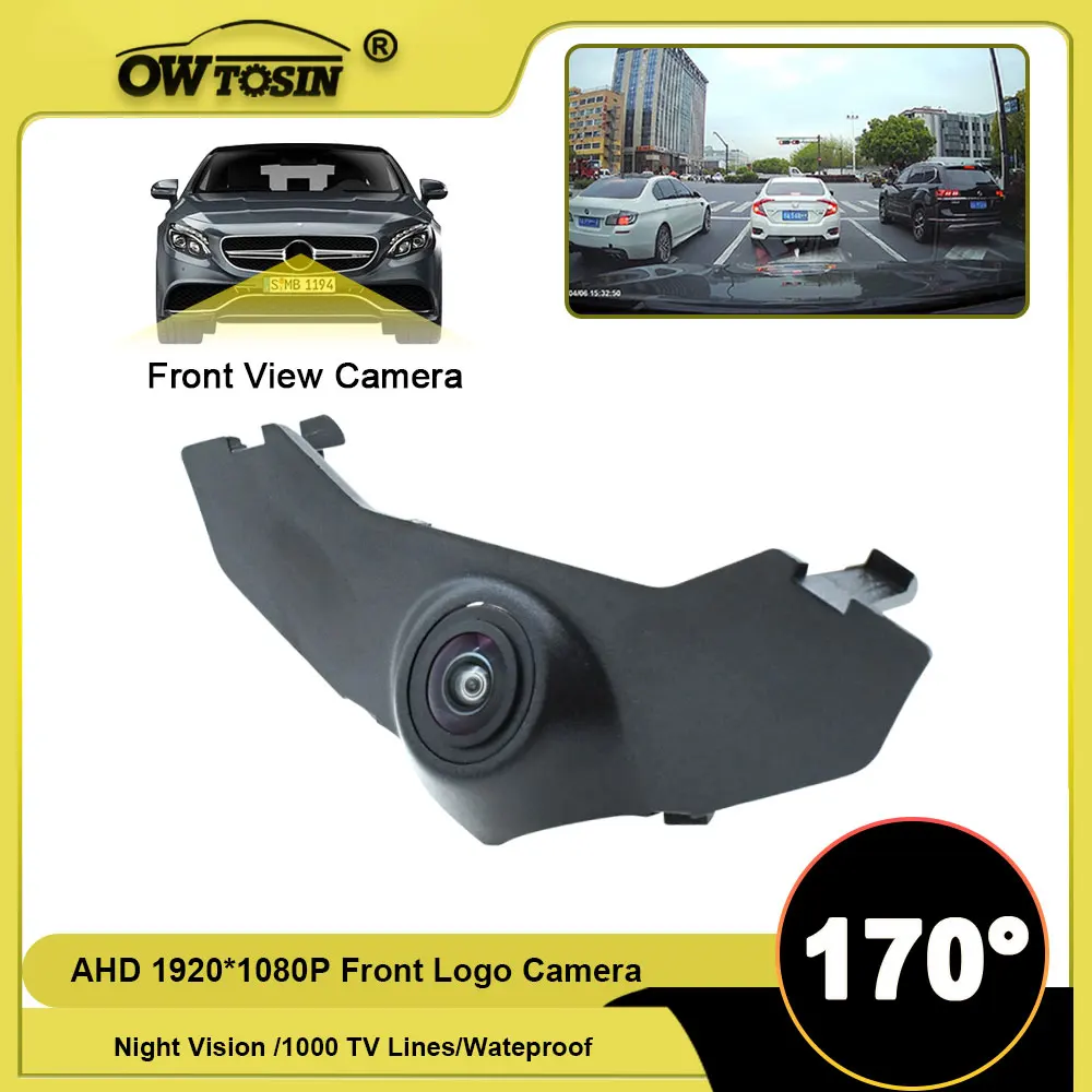 For Audi Q3 RSQ3 F3 Sportback 2020 2021 2022 2023 2024 Vehicle Parking Car Camera 170° AHD 1920*1080P Front Logo View Camera