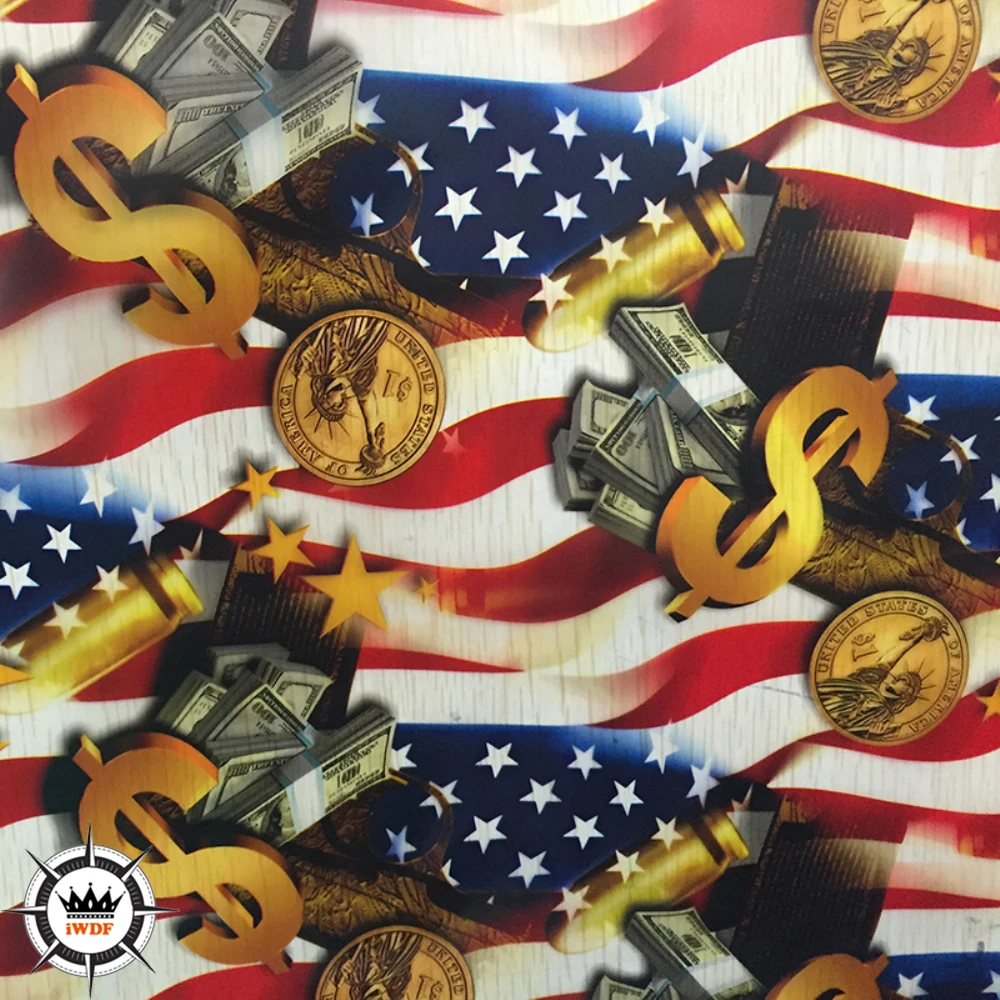 WDF943 Width 1m Water Transfer Printing 10M Meters Length Hydrographics Film