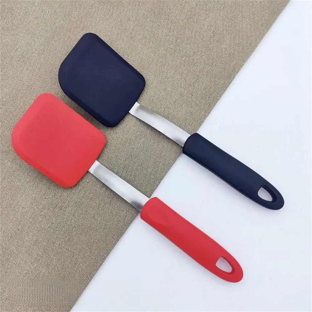 1pcs Small And Medium Silicone Cookie Spatula Cake Spatula Non-Stick Pan Spatula Diy Omelette Steak Spatula Non-Stick Steak Spat