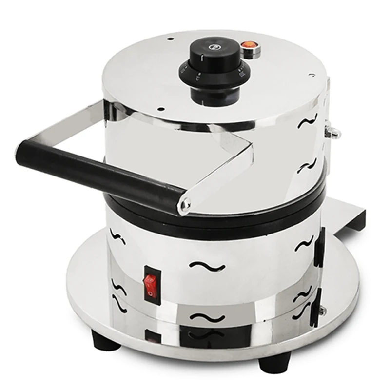 UFO Hamburger Maker Hot Gelato Panini Press Brioche Burger1000W Commercial Krapfen Warmer Ice Cream Panini Doughnut Pan Machine