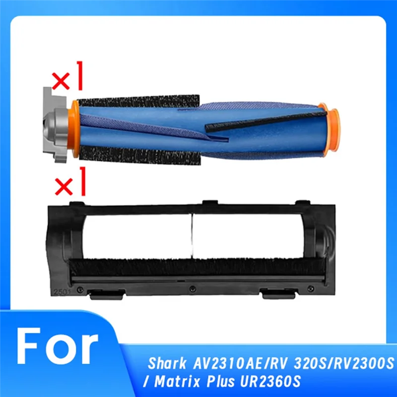 Main Brush And Main Brush Cover For Shark AV2310AE/RV2320S/RV2300S/ Matrix Plus UR2360S Robot Vacuum Sweeper Accessories-[Mriae