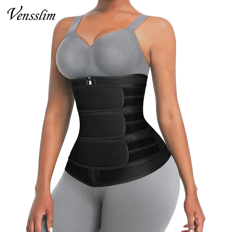 Vensslim Neopren-Taillentrainer für Damen, Riemen, Bauchkontrolle, Workout-Korsett, Bauchmieder, Gewichtsverlust, Trimmer, Sauna, Schweißgürtel