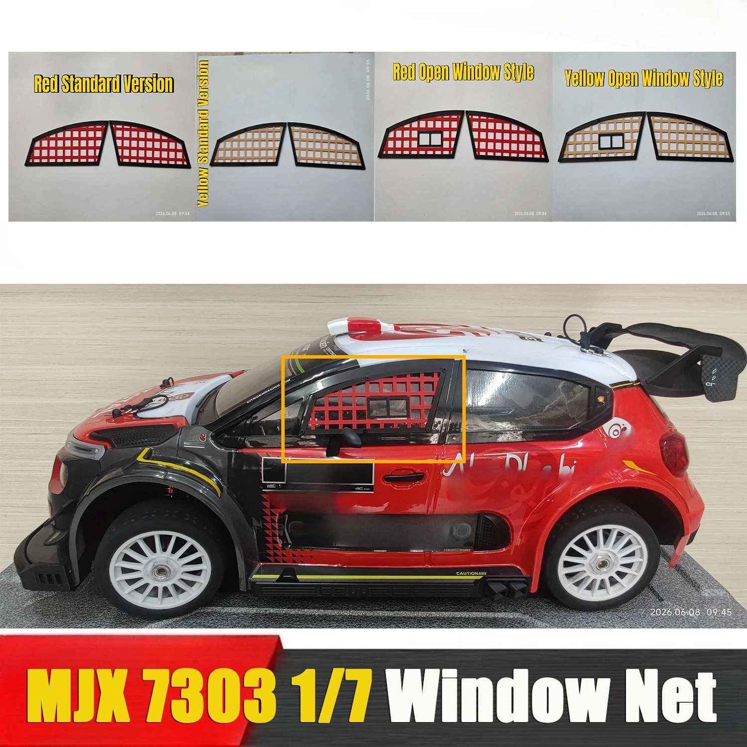 MJX 7303 1/7 RC Remote Control Vehicle Parts -  Window Net Window Mesh