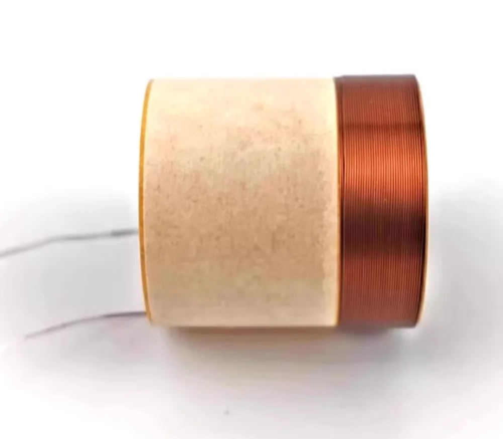 GHXAMP 25.5 مللي متر ورقة نقية ملف صوتي 4Ohm 27 مللي متر ارتفاع مكبر الصوت المتكلم إصلاح أجزاء اكسسوارات الصوت 2 قطعة