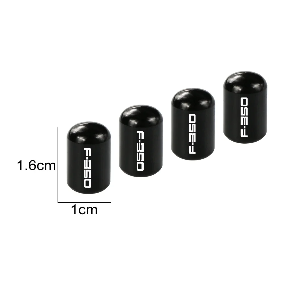 4PCS Car Wheel Tire Valve Cap Dustproof Waterproof Tyre Caps Auto Accessories For Ford F350 2003 F150 1994 F250 F450 RC V10