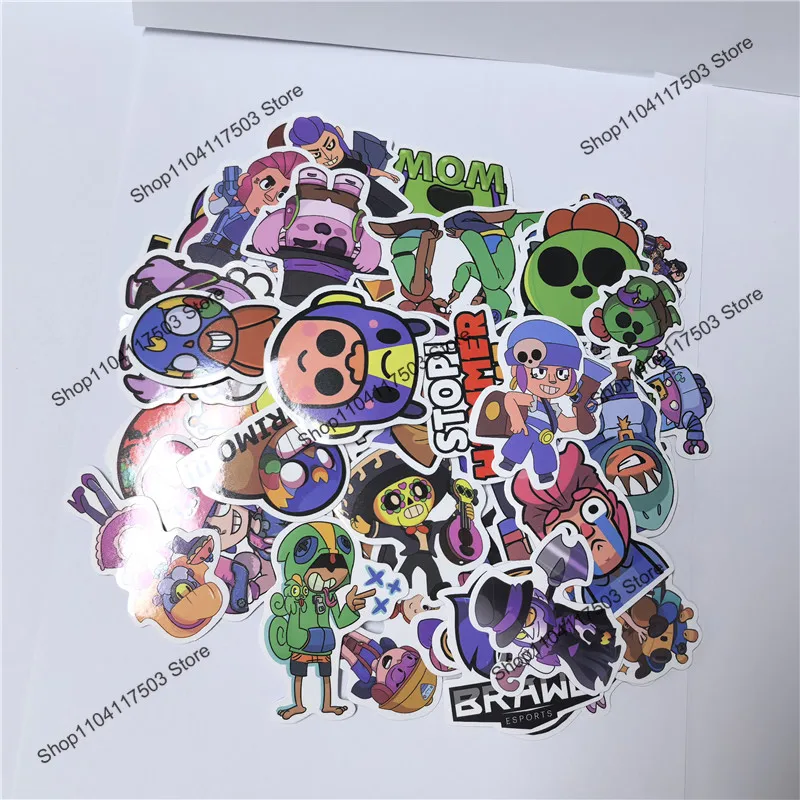 10/30/50PCS Kawaii Stickers Motorcycle Skateboard Laptop Decal Sticker Waterproof Classic Kid Toy Stickers Toy