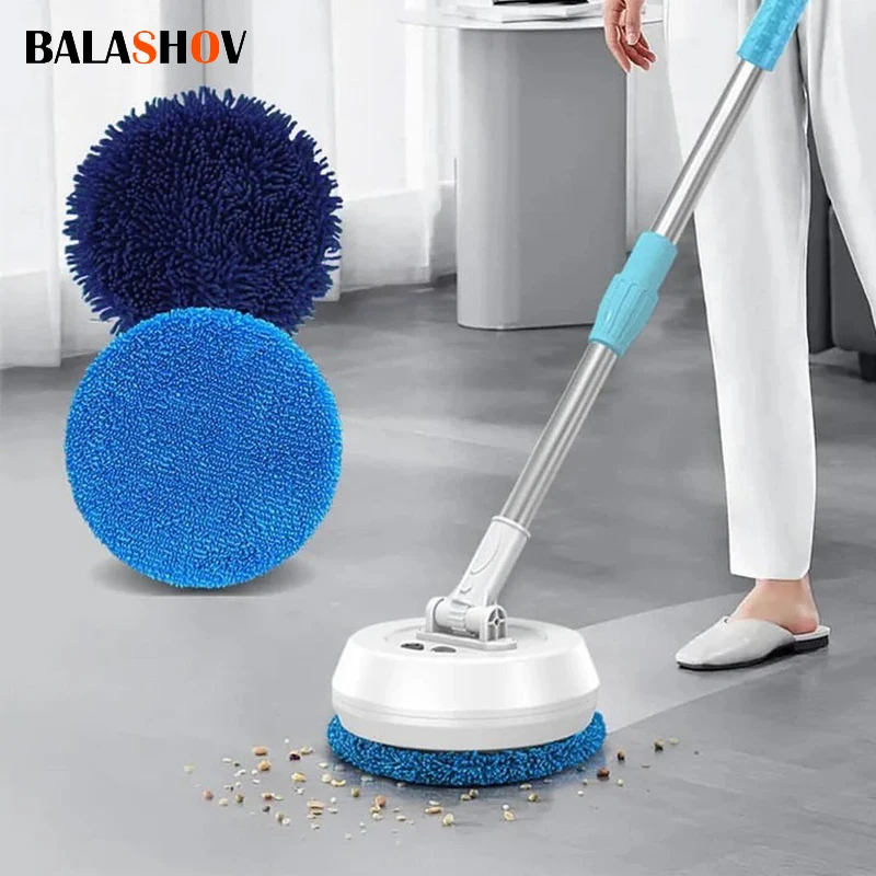 Wireless Electric Spin Mop Cleaner Automatic 2 in 1 Wet & Dry Home Cleaner Car Glass Ceiling Door Windows floor scrubber machine