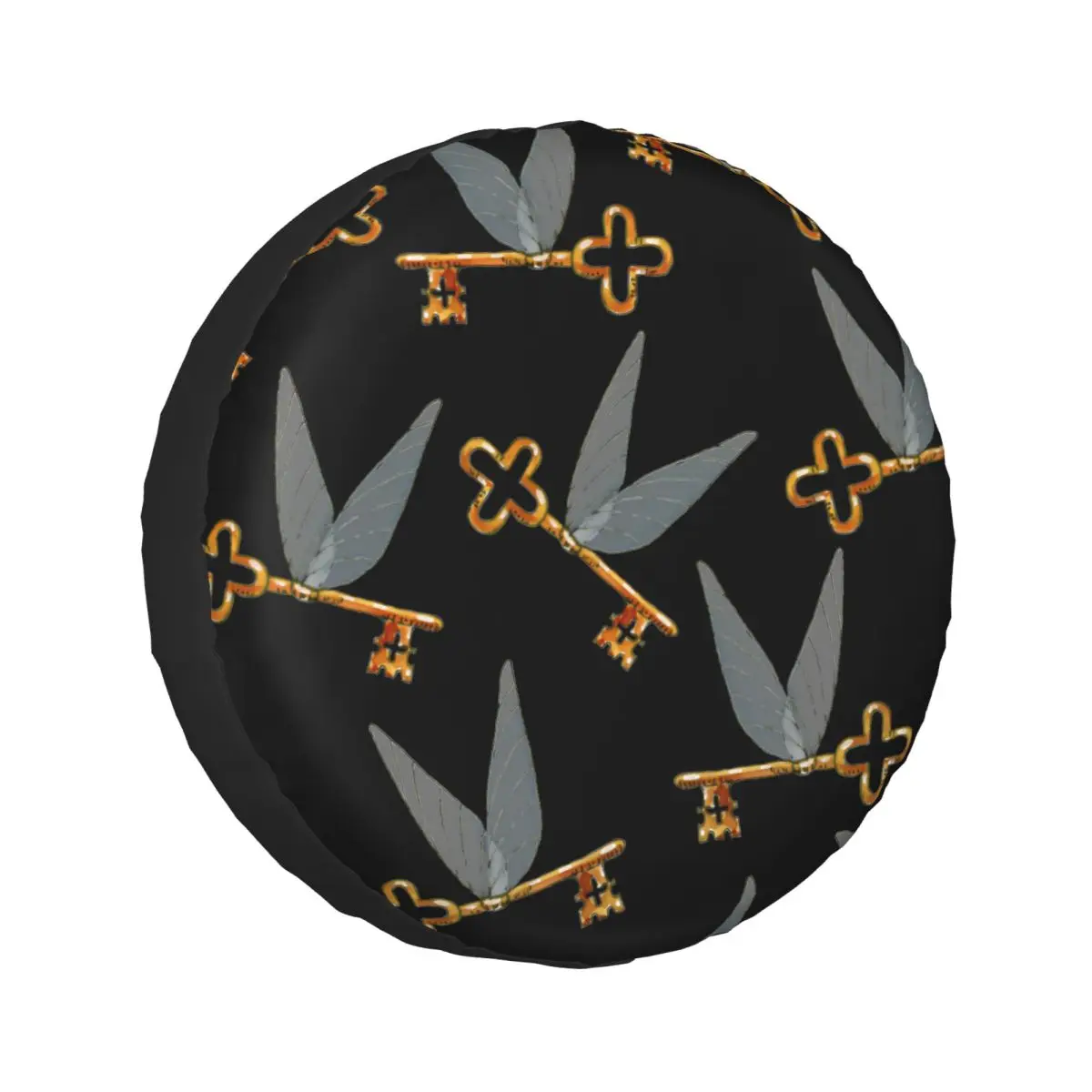 

Harries Movie P-Potters Magic World 1Pcs Car Polyester Wheel Tire Cover Protector Protector Car Tyres for Cars Accessories