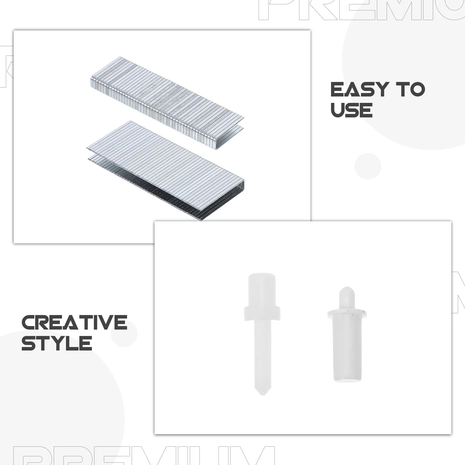 1Set Plantation Shutter Repair Pins Shutter Fasteners Kit Spring Loaded Blinds Repair Parts Window Blind Tilt Rod Replacement