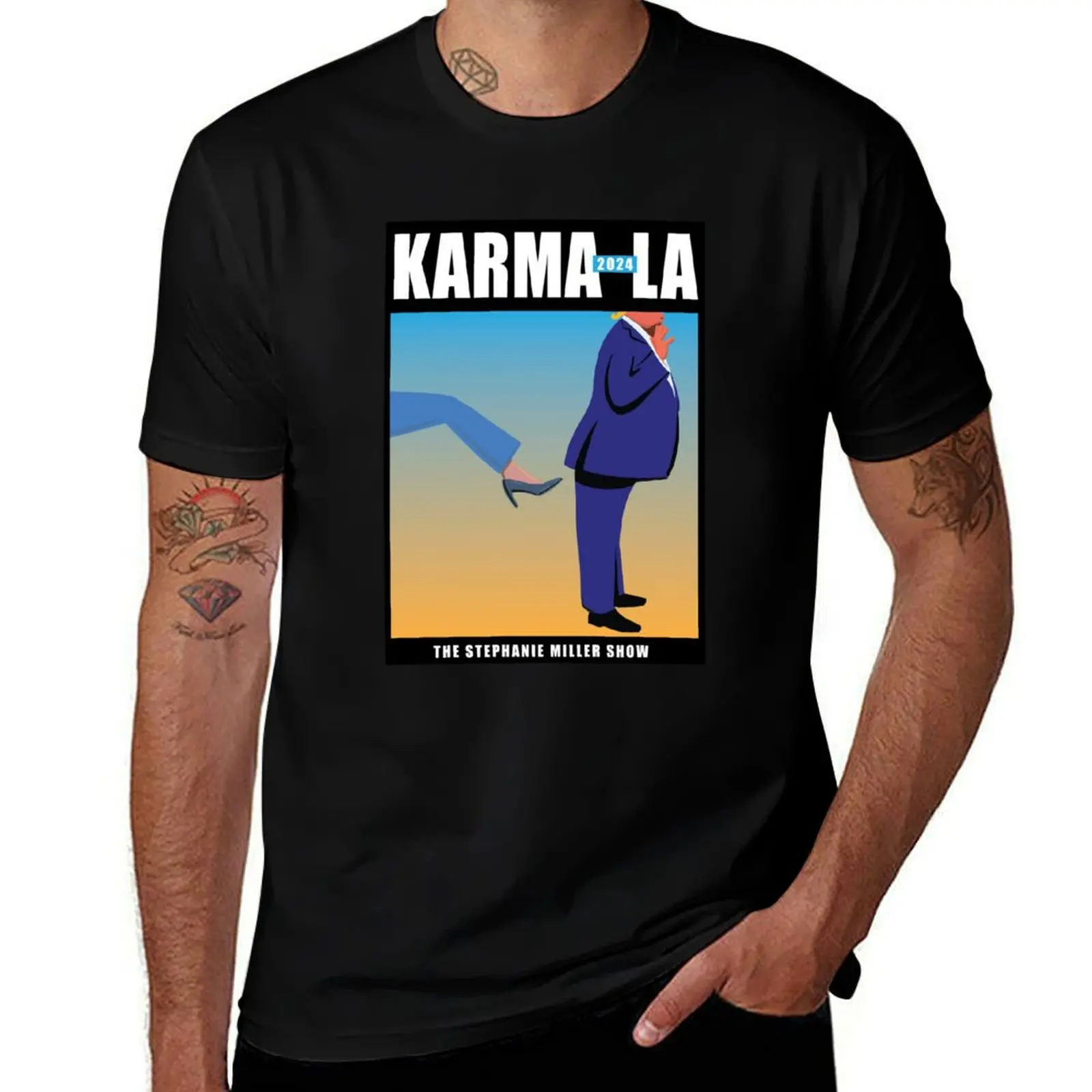 Karma-La 2024 T-Shirt Sporty Casual Quick Dry T-Shirt