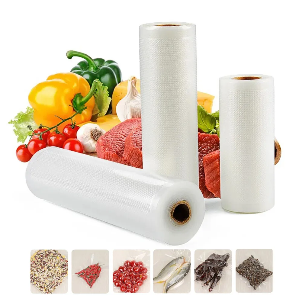 2 Rolls Bulk Value Pack Heavy-Duty BPA-Free Vacuum Sealer Bags with Airtight Seal - Large 510cm Total Length