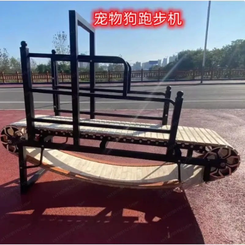 Heavy Duty Pet Treadmill with Aluminium Wheels, 155cm Runway for Dog Fitness Training, 50/55/65cm Width Optional