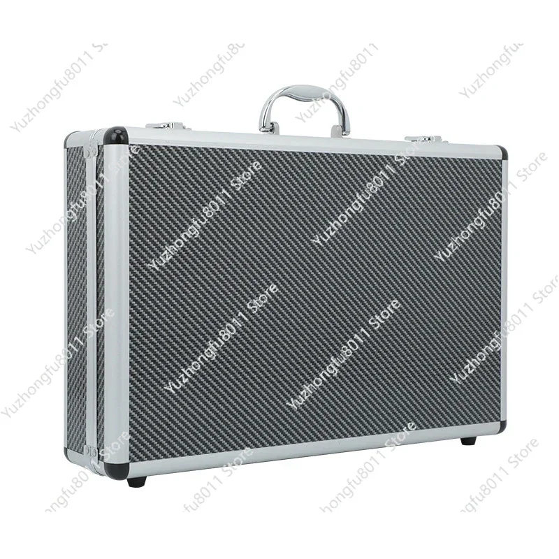 

Aluminum Carrying Case with Foam Interior Storage Case for Test Instruments Cameras Tools Parts and Accessories 43x 28x10cm