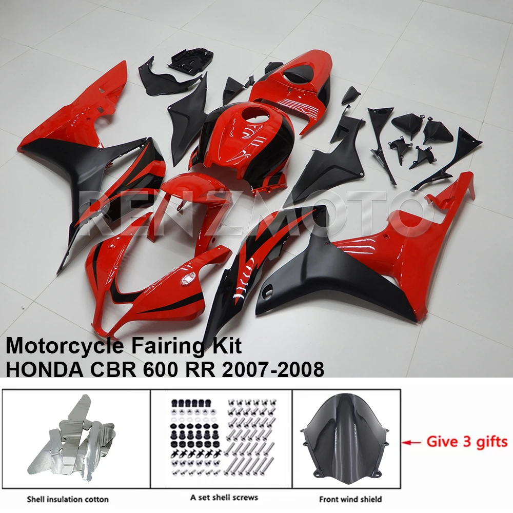 

For HONDA CBR600RR 2007-2008 Fairing H0607-101a Motorcycle Kit Body Kits Decorative Plastic Guards Accessories Shells