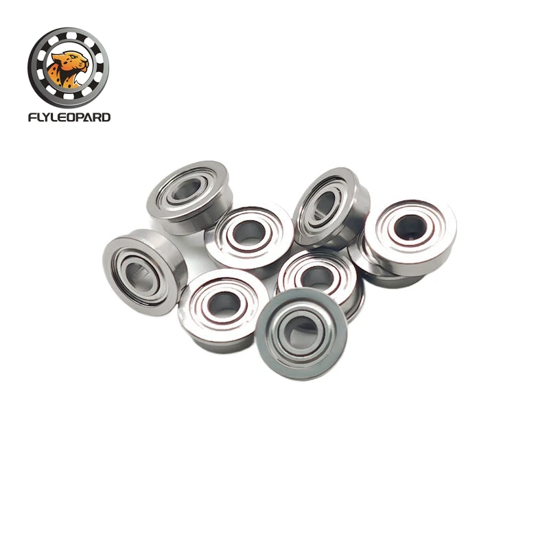 10pcs MF83ZZ 3x8x3 mm Miniature Flanged Ball Bearing ABEC-7 Double Shielded Chrome Steel MF83 Z ZZ 3mm x 8mm x 3mm