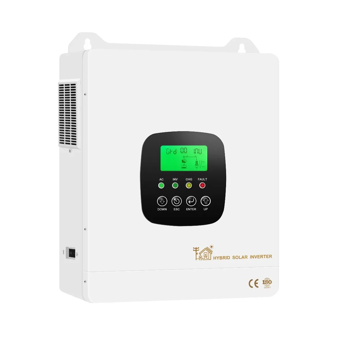 3.3kW Mppt Split Inverter 48V Dc to 220V AC Inverter 3.6kW High Capacity Hybrid Solar Inverter
