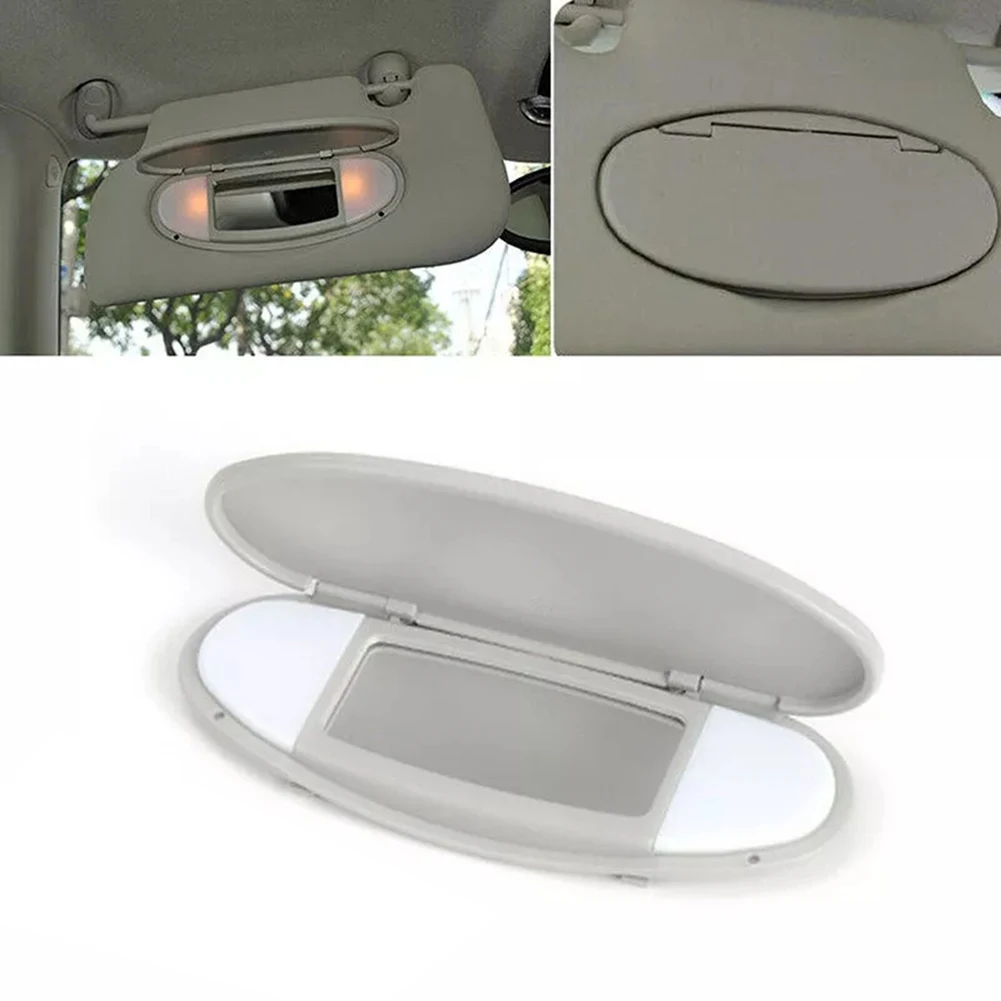 Auto Makeup Mirror Cooper R55 R56 ABS Material Clear View Mirror Sturdy Construction 19*7.7*1.5cm Car Interior Decoration