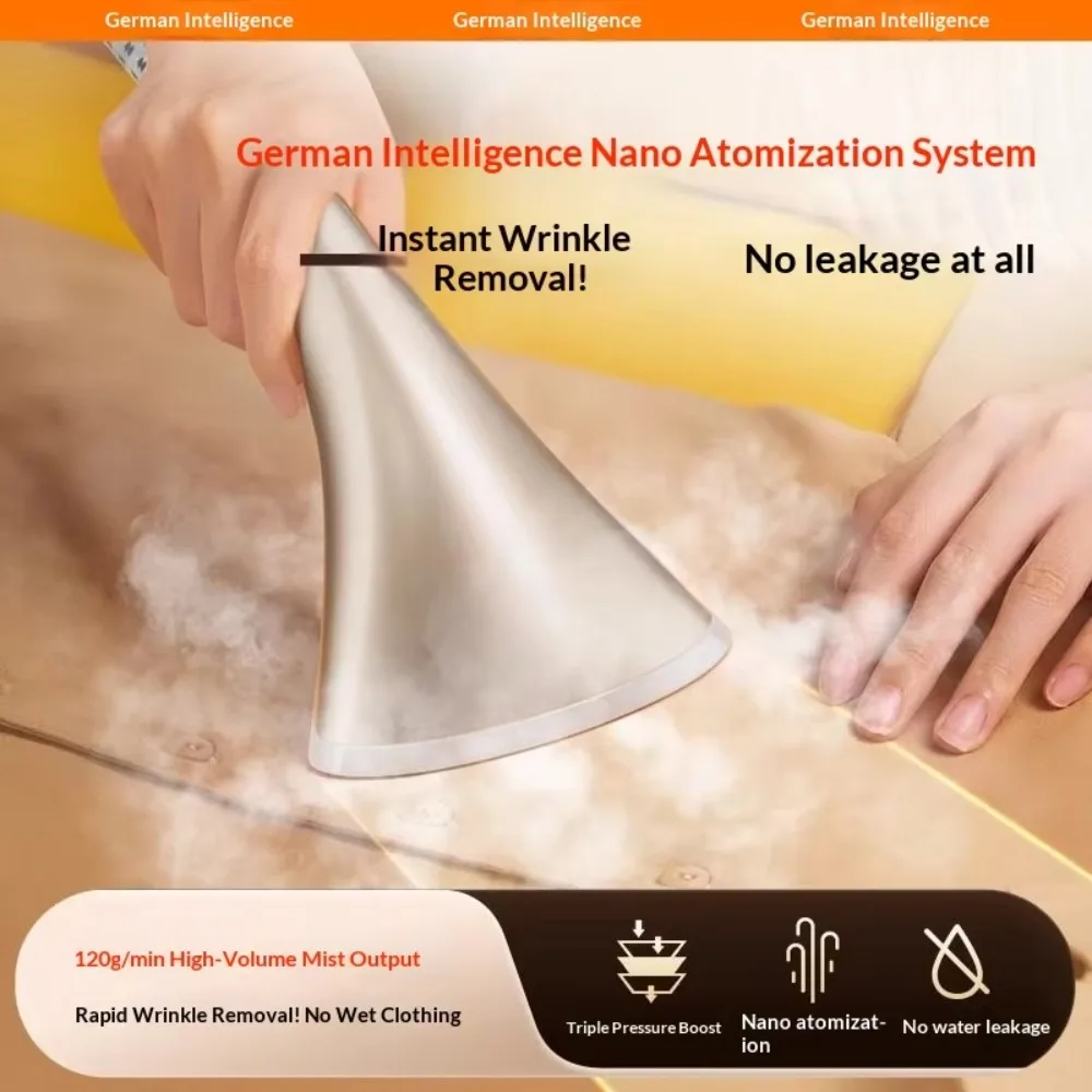 Garment Steamer 2200W, Vertical Ironing Machine, Home and Commercial Use, All-in-One Clothes Iron