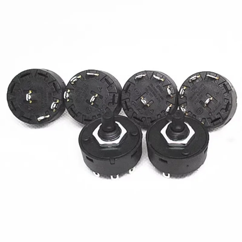 2pcs 14mm Circular rotary switch 2 3 4 5 6 7 8 gears Multi gear knob Teapot Juicer Blender Power switch