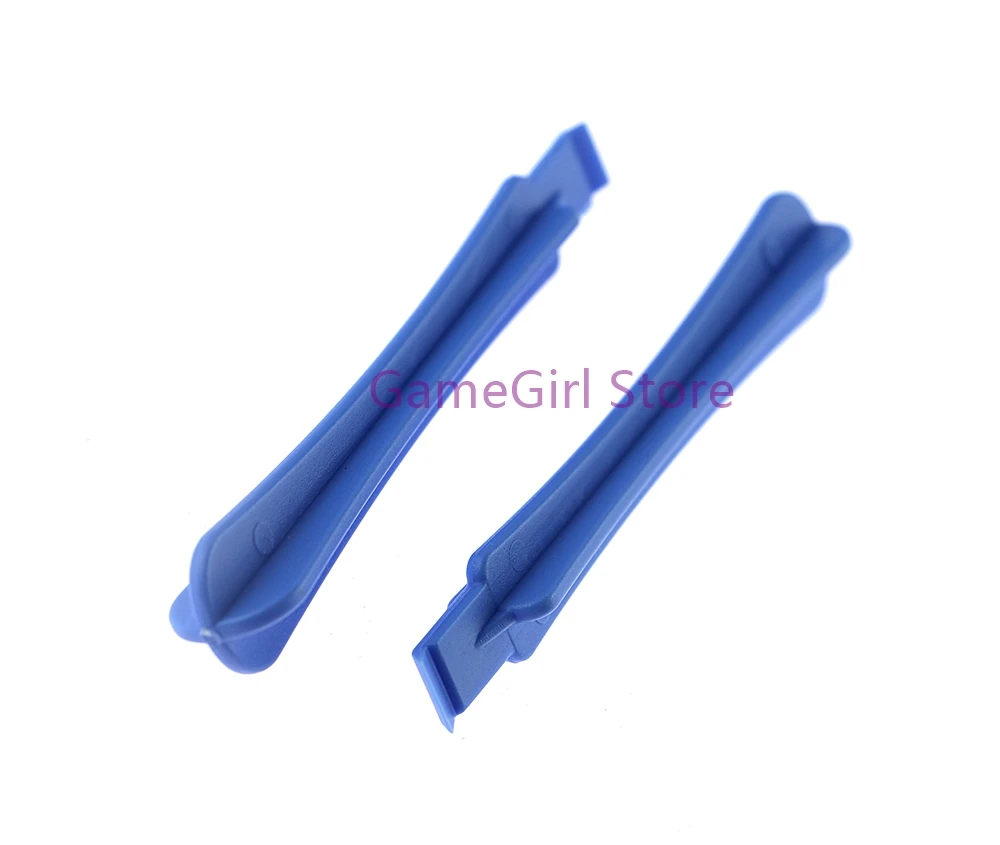 10 Stuks Blauw Plastic Driehoek Pry Bar Demontage Opening Tools Voor Xbox360 Xboxone Ps4 Ps3 Psp Psv Psv Console Controller