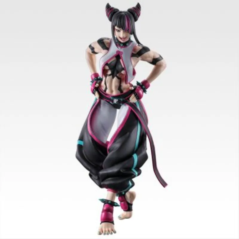 In Stock Bandai Streer Fighter 6 Blanka Juri Han A Model Toys Exquisite Figures Desktop Decoration Anime Characters Collection view 5
