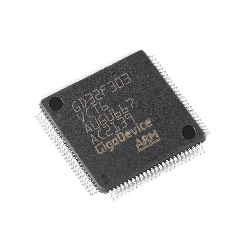 5PCS NEW Original Integrated Circuits GD32F303 GD32F303VCT6 ic chip LQFP-100 ICs MCU Microcontroller