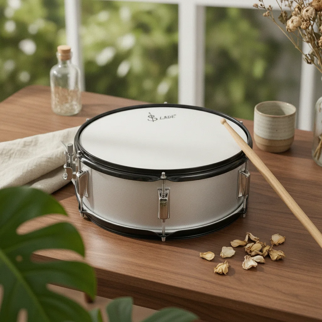 marching-snare-drum-includes-drumsticks-14-inch-snare-drum-music-gear-sturdy-metal-shell-for-students