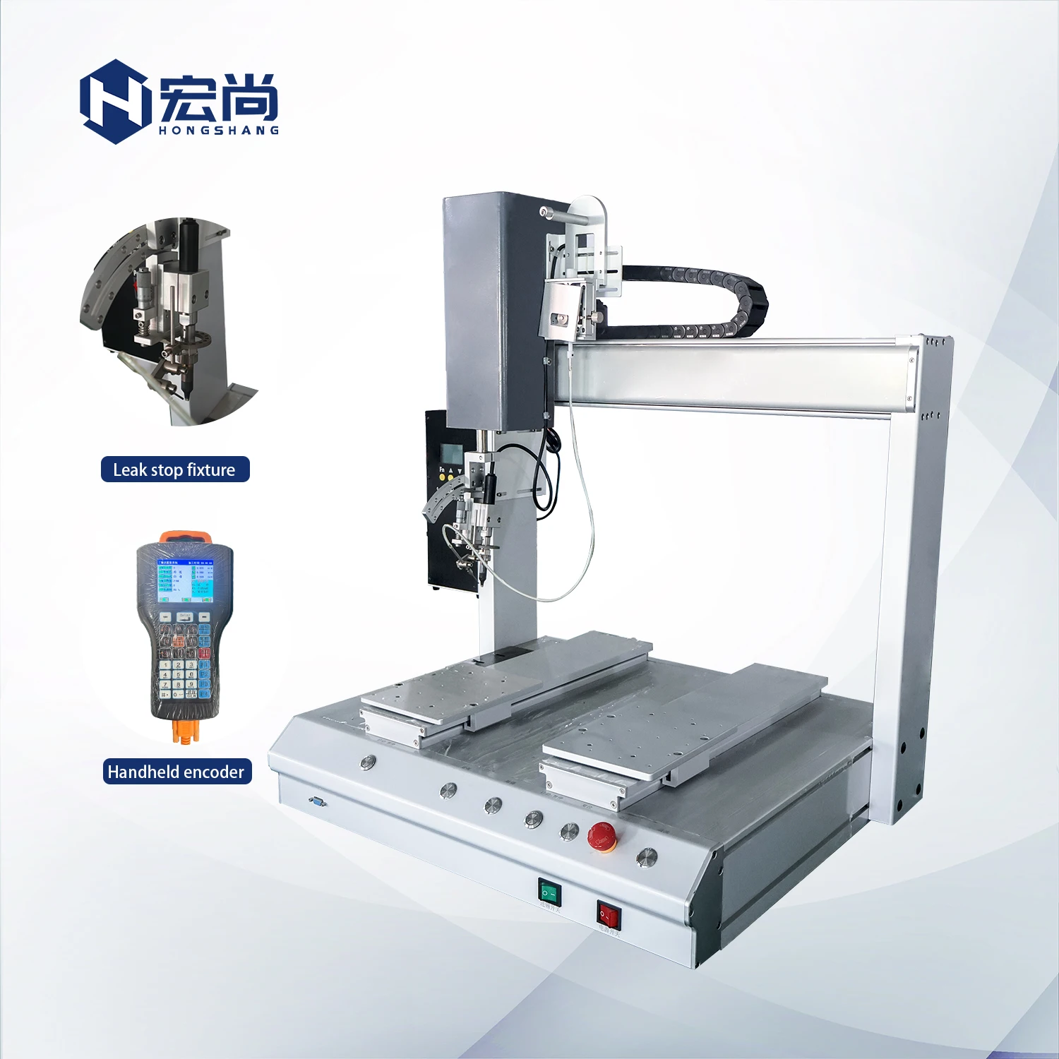 Five-Axis Single-Head Dual-Station Automatic Soldering Machine Kit With Soldering Iron Tip, Suitable For Wire Welding Process