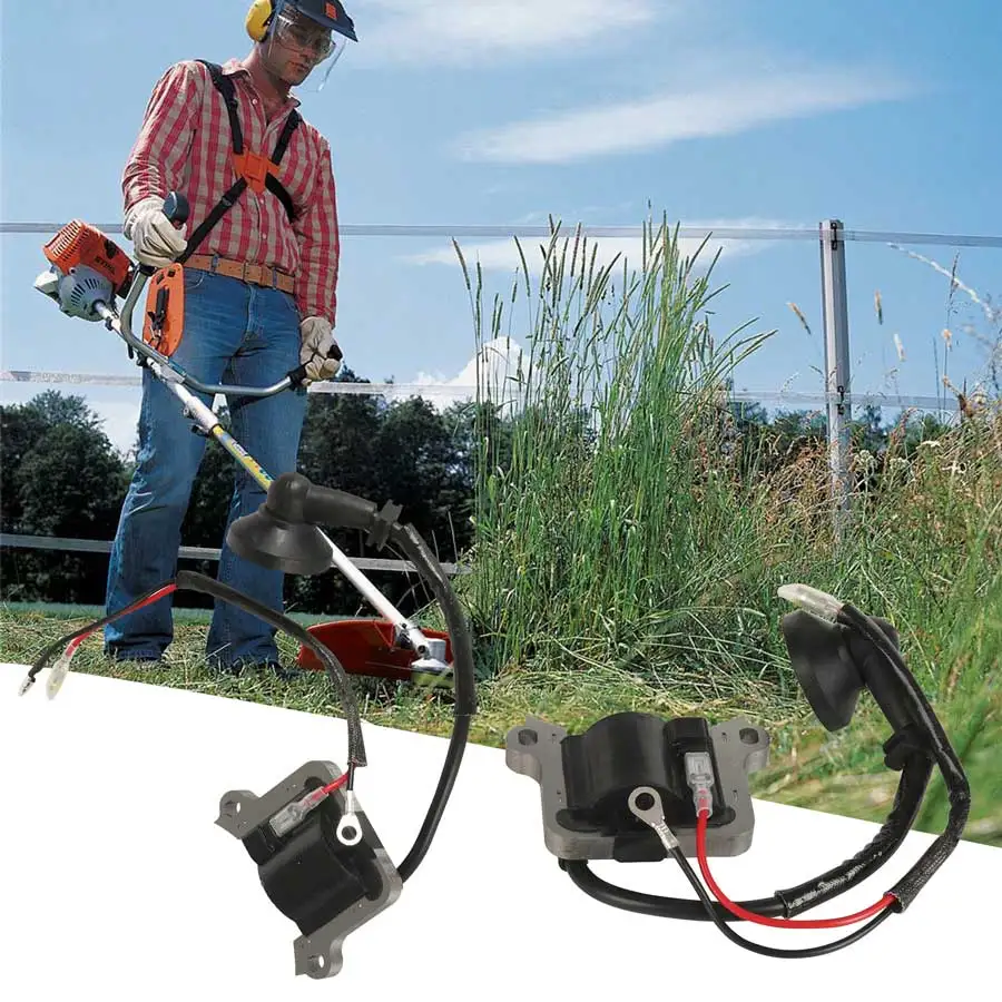 40-5 Lawn Mower Ignition Coil fit for CG430 BG430 TL43 TB43 TU4 Two-Stroke Lawn Mower Gasoline Engine High Voltage Group
