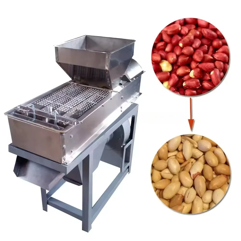 Small Commercial Grain Processing Equipment Food Processing Peanut Peeling Machine Dry Peeling Machine for Wheat for Small
