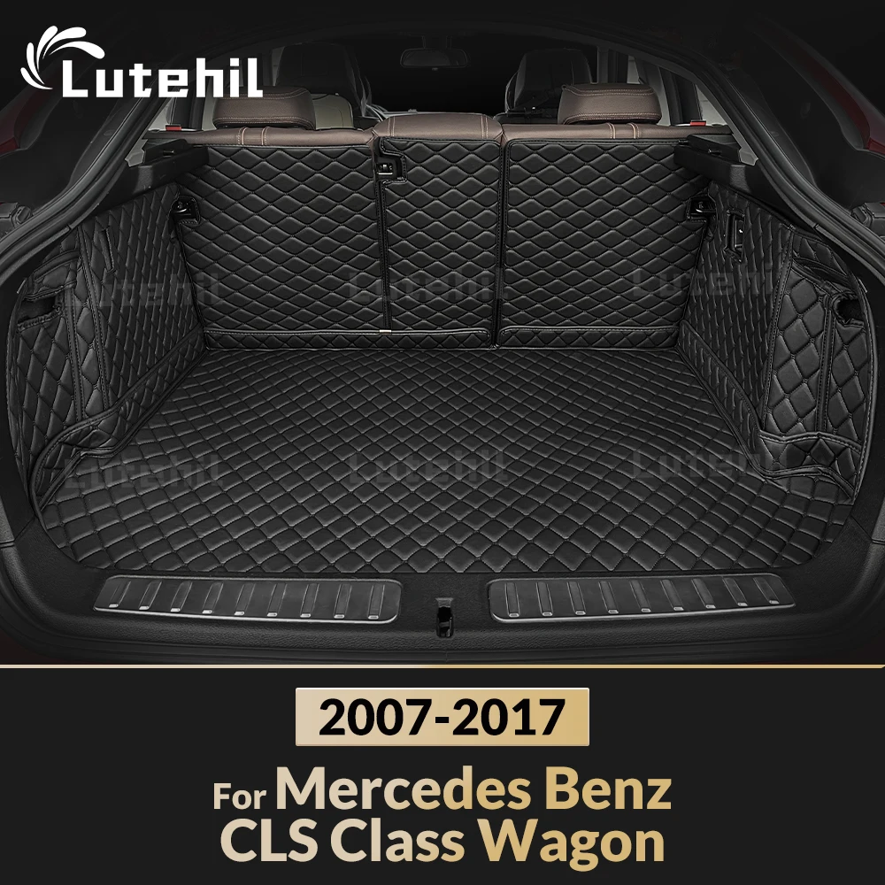 For Mercedes Benz CLS Class Wagon 2007-2014 13 12 11 10 09  08 Full Coverage Trunk Mat Car Cargo Liner Interior Accessories