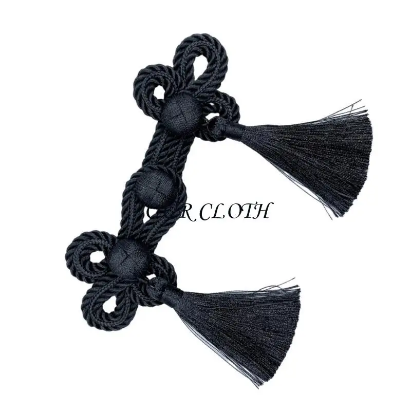 Chinese Fringe Knot Buttons Chinese Clothing Decorative Sewing Accessories Y1AC