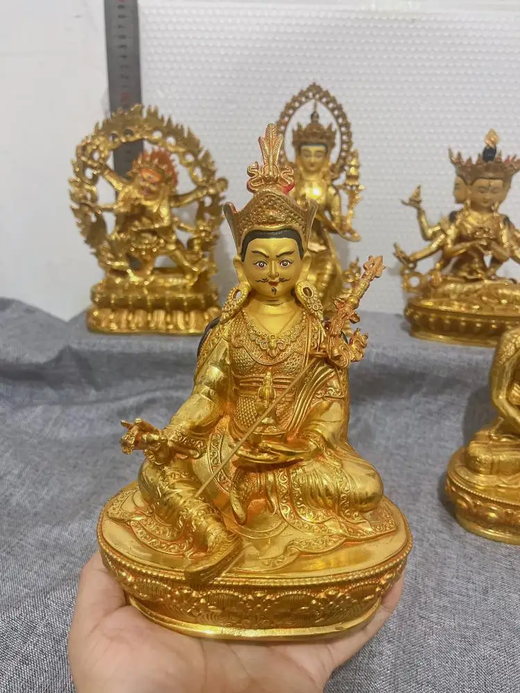 50% de réduction sur la statue de bouddha en cuivre en gros Maitreya Namgyalma Mahagala Amitabha Guru Rinpoche Tibet LAMA culte de la famille bouddhiste