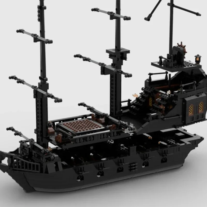 Moc Building Bricks Ship Model Invincible Black Pearl Boat Technology Modular Blocks Gifts Toys For Children DIY Sets Assembly