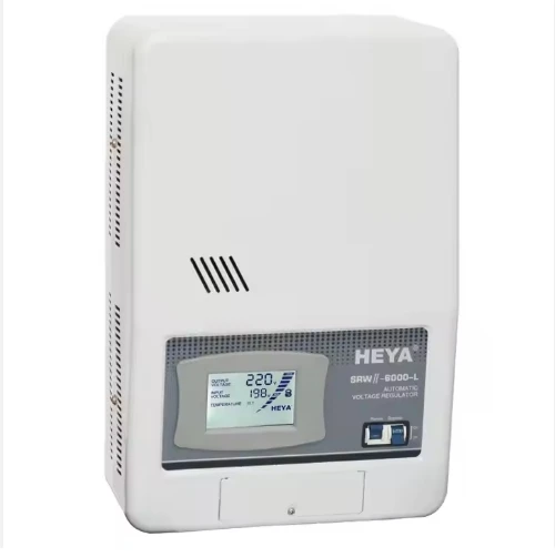 Portable 4K/6K/9K/12KVA Automatic Voltage Regulator Single LED Wall-Mounted 220V AVR for Whole House Generator Voltage