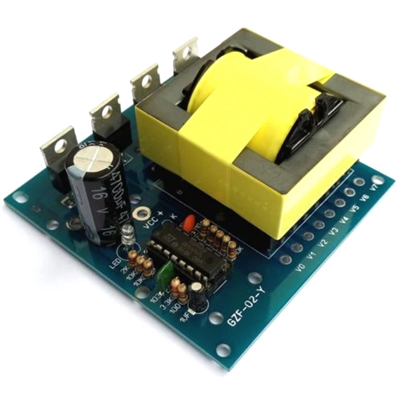 

500W Inverter Boost Board Transformer Power DC 24V to AC 220V 380V Car