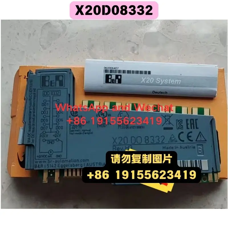 Brand new Original imported X20D08332 module Functional test OK Quick delivery