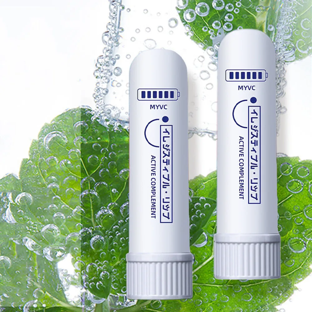 

Мятный стик-ингалятор для освежения и энергии, эвкалиптовый стик-ингалятор для носа, стик-ингалятор от сонливости для вождения, освежающий носовой стик