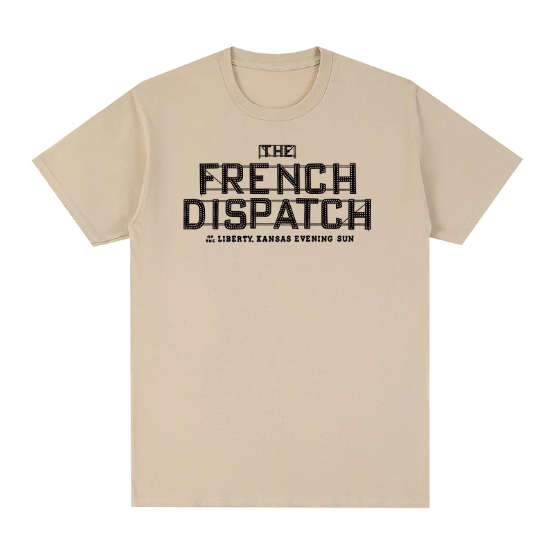 The French Dispatch Timothee Chalamet T-shirt Wes Anderson Cotton Men T shirt New TEE TSHIRT Womens Tops Novelty New Design