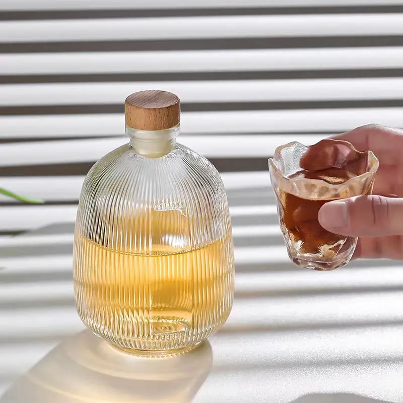 YFY glass sealed fruit wine  sub-packaging Baijiu empty  wine bottle self-brewed sparkling wine