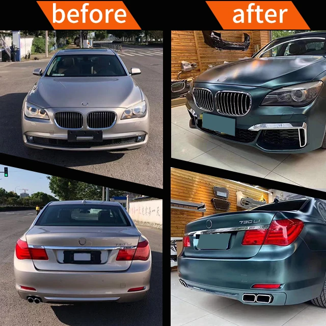 

Suitable for BMWw 7-series 09-12 Model F02 Upgraded New M Grid Front Bumper and Tailpipe Body Kit