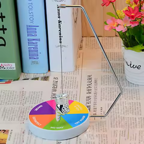 Lucky Decision Ball Unique Decision Pendulum Selector Magnetic Pendulum Game Funny Fate Fun Home Desktop Decoration