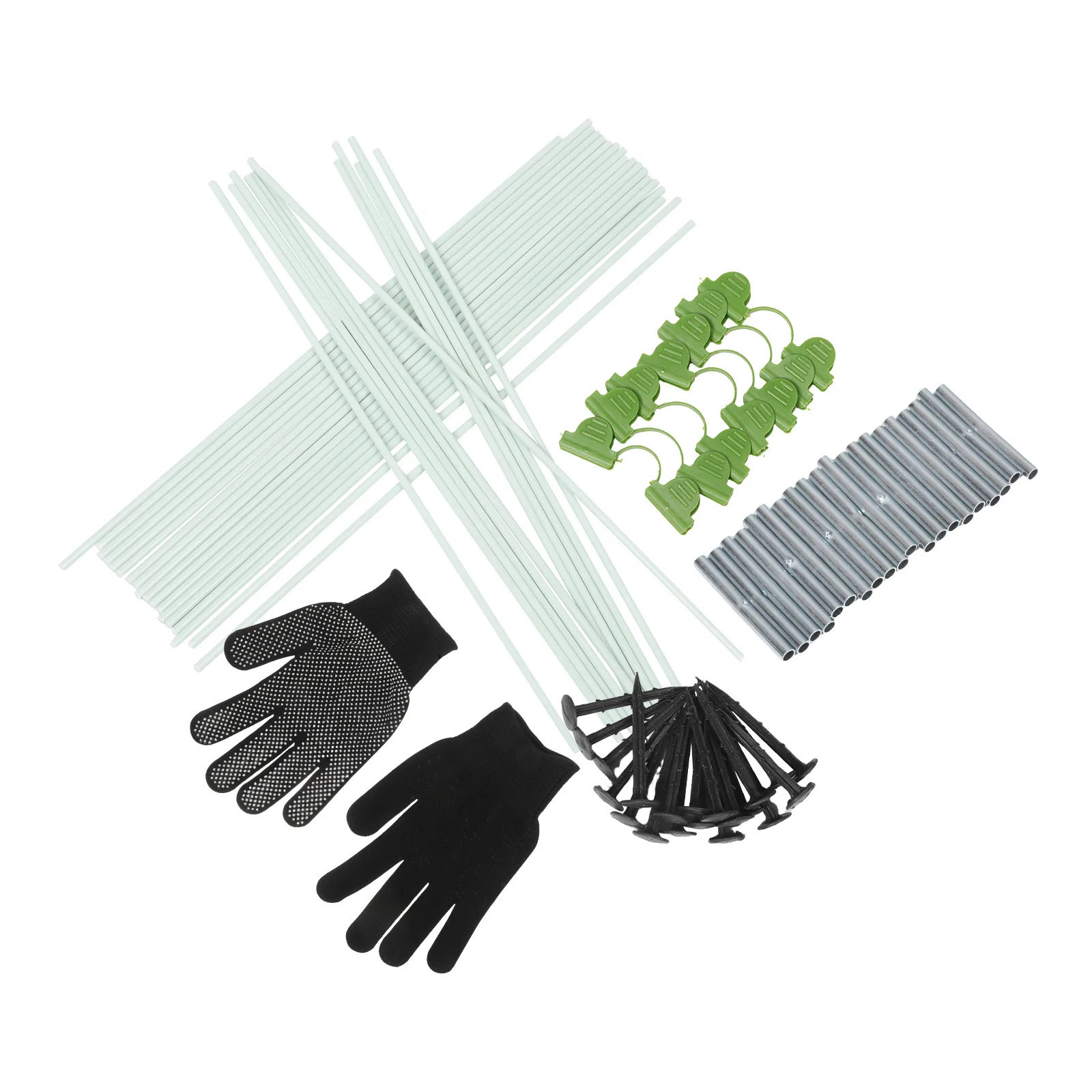 

1 Set Greenhouse For Raised Beds Garden Support Frame Bird Protection Planting Structure Kit Greenhouse Support Rods Planting