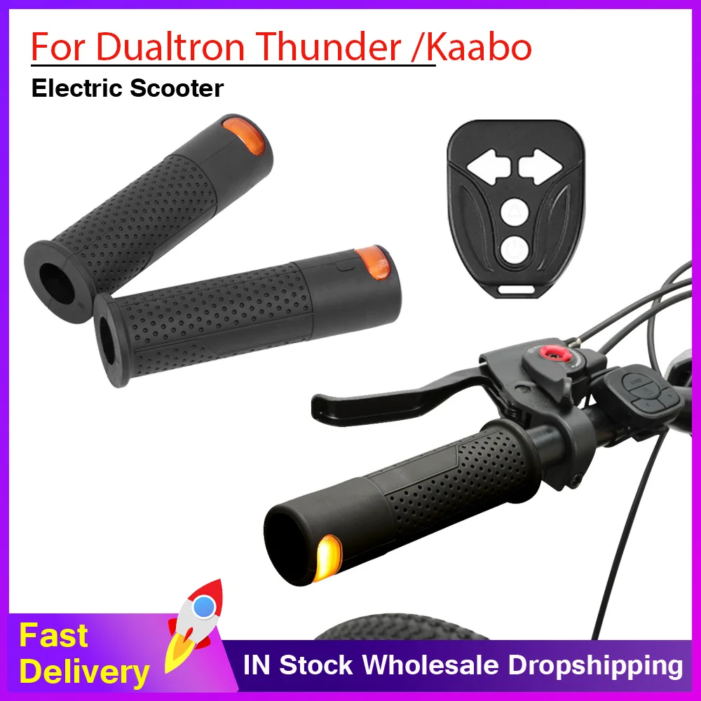 Manillares con Luces Intermitentes para Dualtron, Thunder, Kaabo/Niu, Control Remoto Inalámbrico, Advertencia LED, Scooter Eléctrico